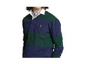 Polo Ralph Lauren Men's Rugby Shirt Newport Navy College Green Small