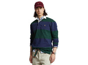 Polo Ralph Lauren Men's Rugby Shirt Newport Navy College Green Small