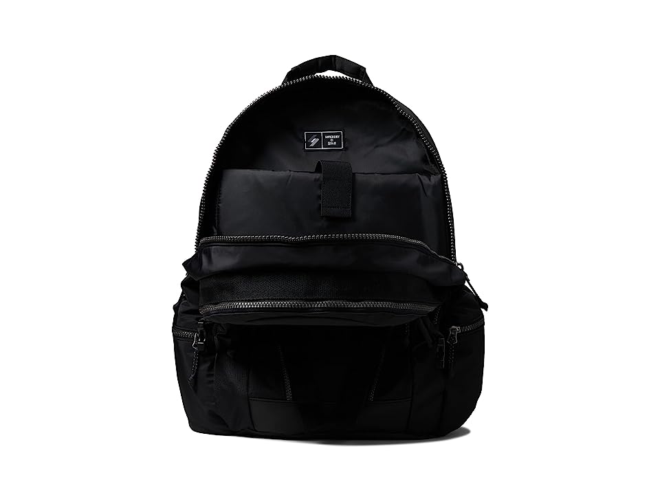 Superdry Men's Mountain Tarp Graphic Backpack Bag Black optic OS