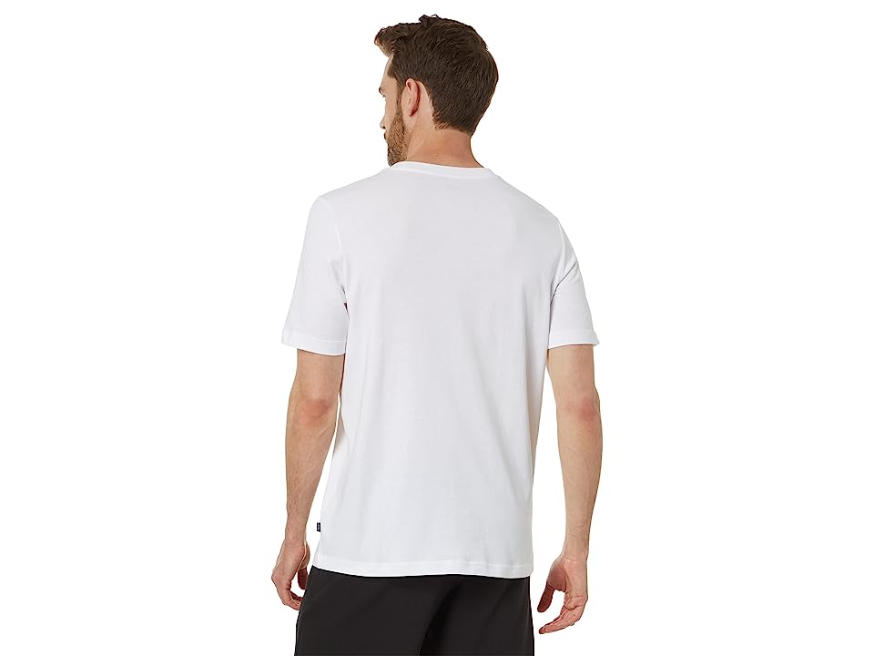 Puma Men's Splash Logo White Short-Sleeve Tee Shirt 2XL
