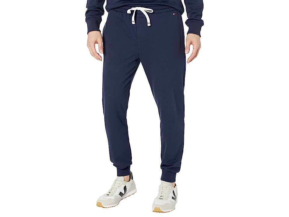 Tommy Hilfiger Men's Terry Lounge Jogger Pants Sweatpants Blue Small