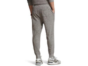 Polo Ralph Lauren Men's Waffle Knit Jogger Pants Dark Grey Large