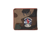 Polo Ralph Lauren Mens Tiger Patch Billfold Wallet Camo Green