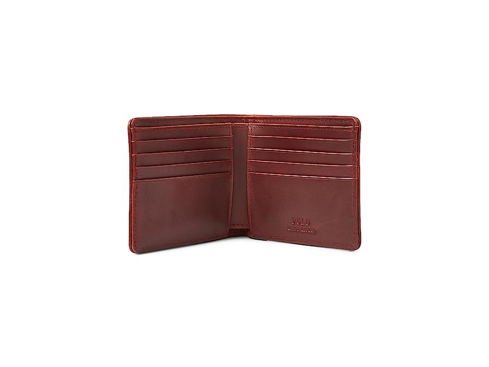 Polo Ralph Lauren Mens Tiger Patch Billfold Wallet Camo Green