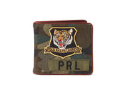 Polo Ralph Lauren Mens Tiger Patch Billfold Wallet Camo Green