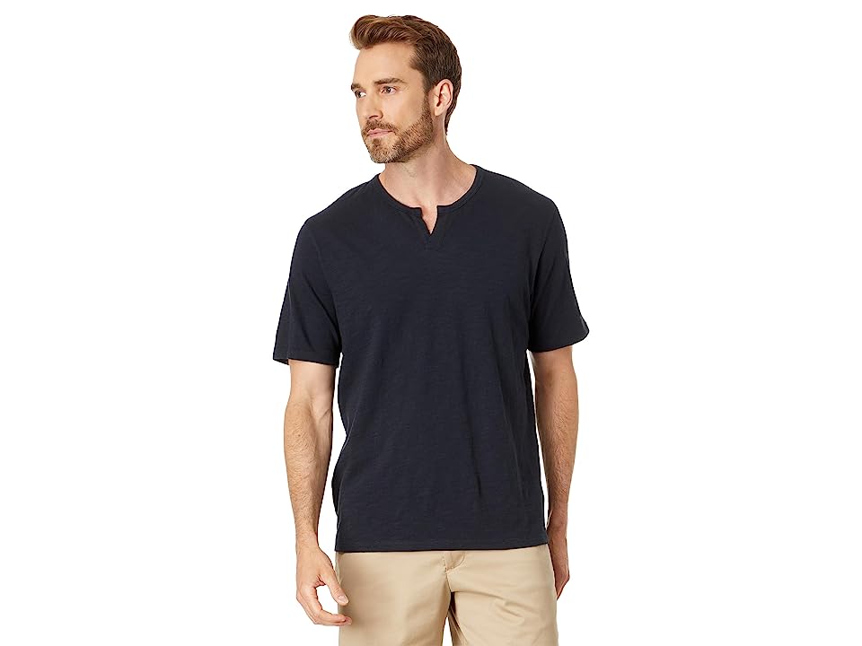 Vince Mens Regular fit Short Sleeve T-Shirt Shirt XL Blue Solid