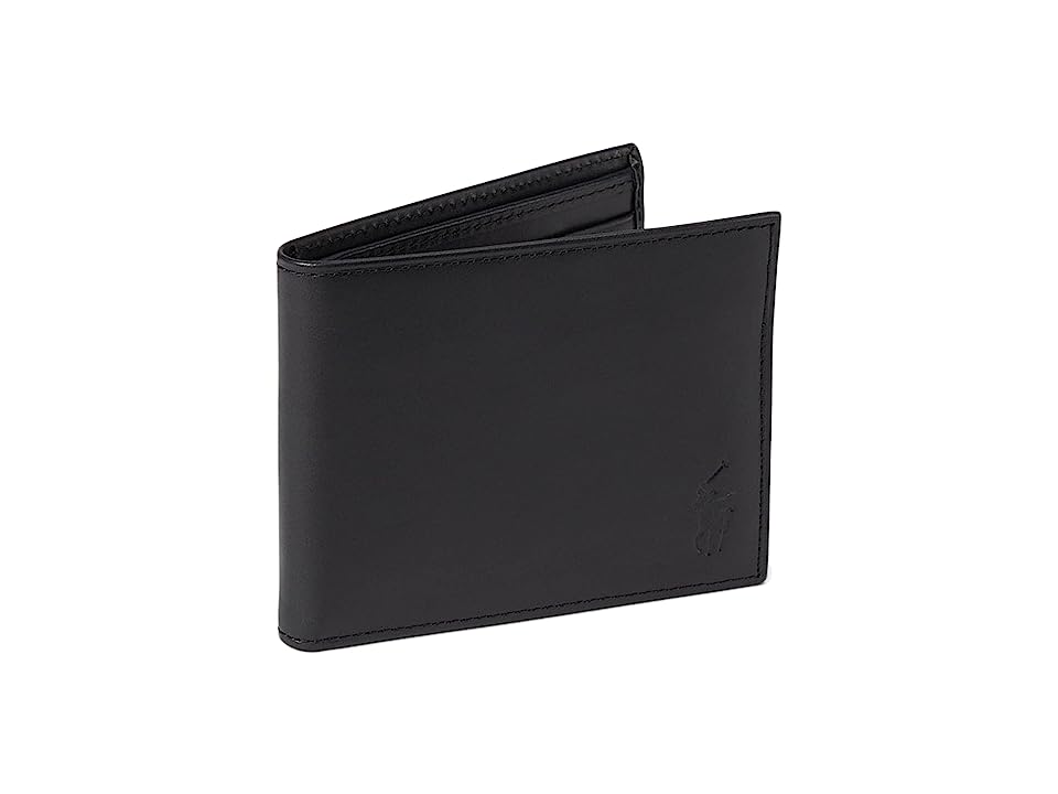 Polo Ralph Lauren Men's Burnished Leather Passcase - Black