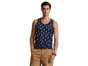 Polo Ralph Lauren Printed Sailboats Sleeveless Jersey Tank T Shirt Navy XL