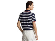 Polo Ralph Lauren Men's Striped Short Sleeve Polo Shirt Navy White Small