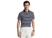 Polo Ralph Lauren Men's Striped Short Sleeve Polo Shirt Navy White Small