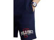 Polo Ralph Lauren Men's 8" Inch Logo Fleece Shorts Cruise Navy 2XL
