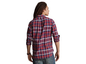 Polo Ralph Lauren Men's Cotton Classic-Fit Button Down Shirt Venetian Red 2XL