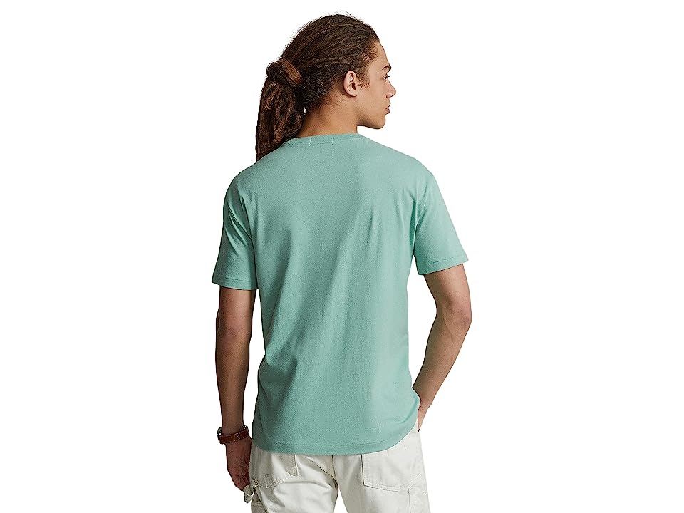 Polo Ralph Lauren Men's Classic Fit Big Pony Jersey T Shirt Green Medium