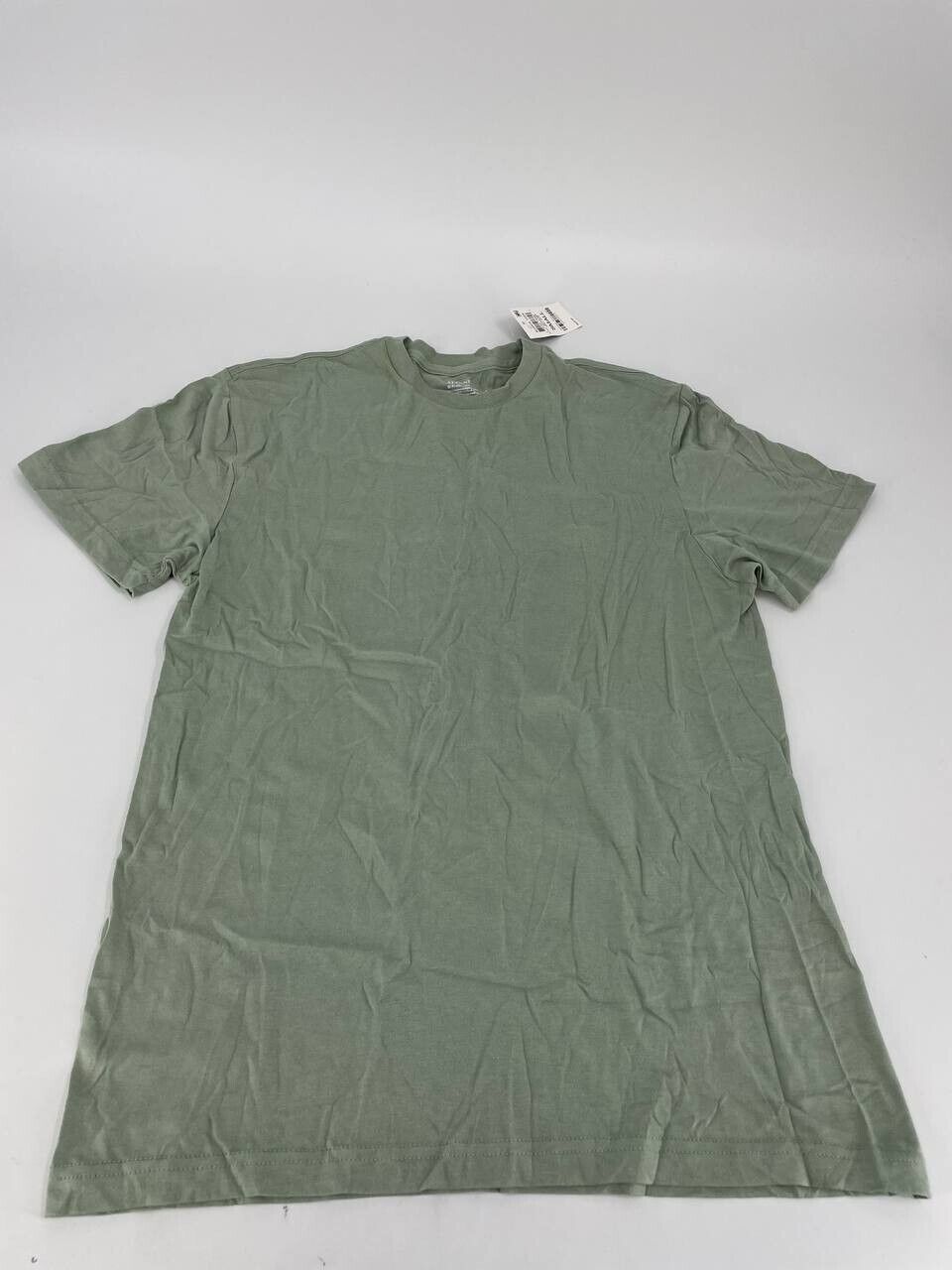 Alfani Men's Green Cotton Crewneck Tshirt Size S