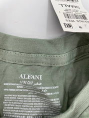 Alfani Men's Green Cotton Crewneck Tshirt Size S