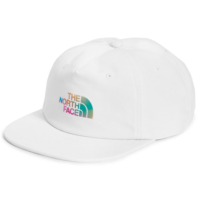 The North Face Mens Patch Hat White Pride Graphic
