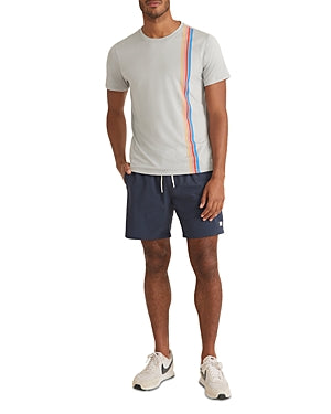 Marine Layer Mens Sport Graphic Short Sleeve T Shirt Grey XL