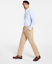 Brooks Brothers Mens Classic fit Cotton Chinos 32 / 32 Beige Solid