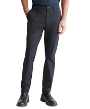 Calvin Klein Men's Athletic Slim Fit Stretch Chino Pants Black Beauty 40 x 30