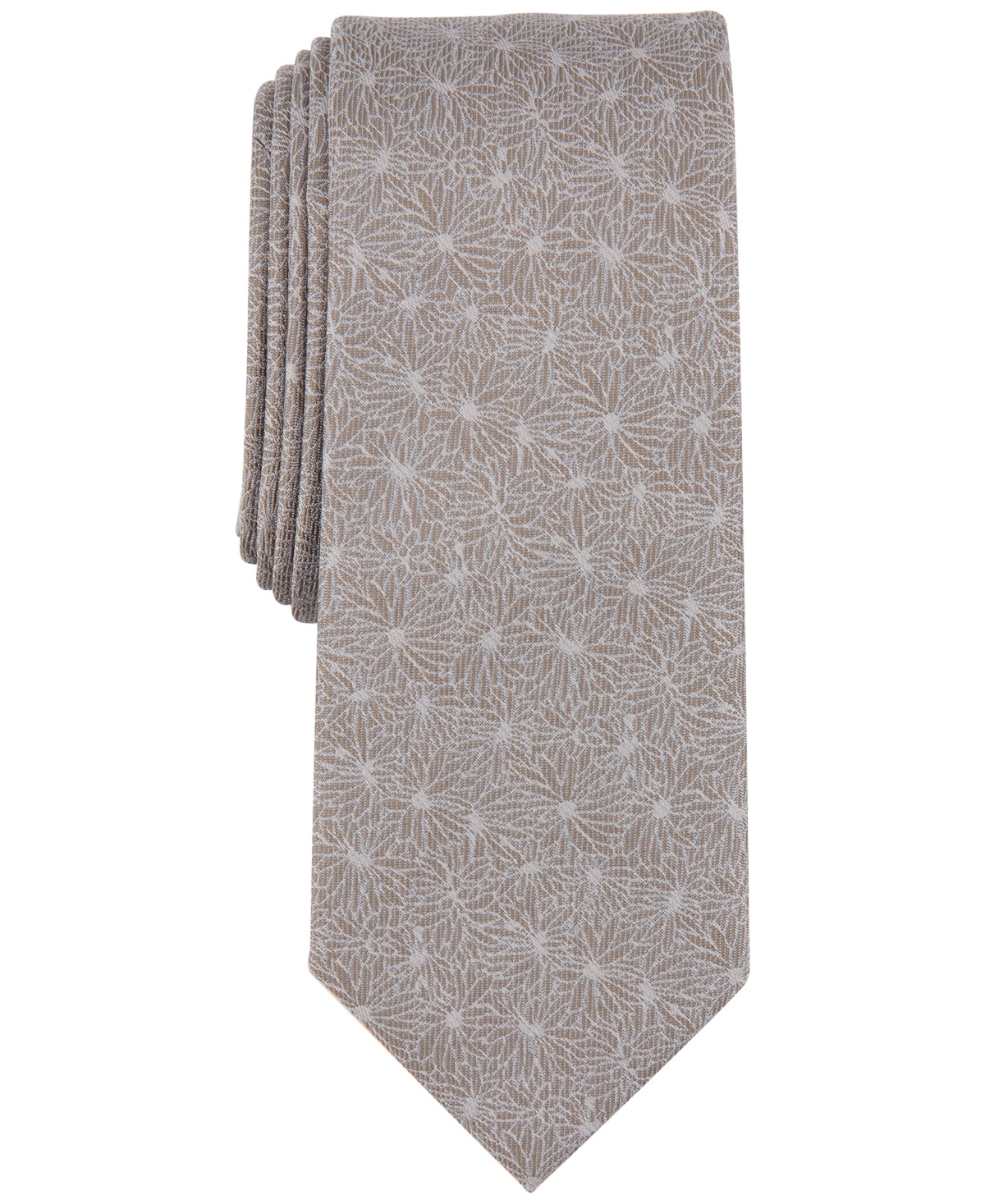 Bar III Men's Capri Floral Tie Taupe