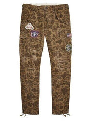 Polo Ralph Lauren Mens Rustic Canvas Cargo Pants Camo Brown 36 x 34
