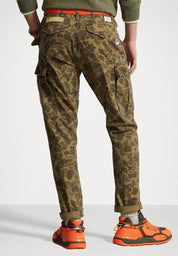 Polo Ralph Lauren Mens Rustic Canvas Cargo Pants Camo Brown 36 x 34