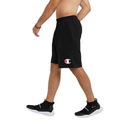 Champion Mens Big and Tall Powerblend Soft Fleece Shorts Black Large