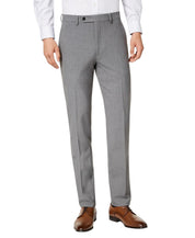 Calvin Klein Mens Skinny fit Dress Pants 30 / 29 Gray Solid