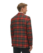 Brooks Brothers Mens Classic fit Wool Sport Coat Blazer 40 S Red Plaid
