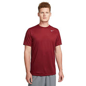 Nike Men's Dri Fit Legend Fitness Crewneck T Shirt Red Large
