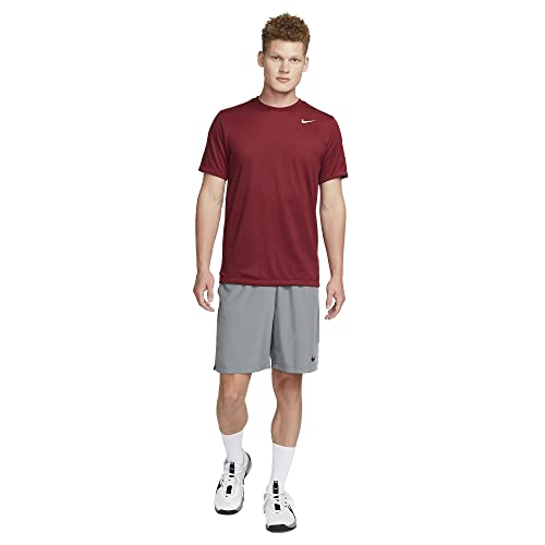 Nike Men's Dri Fit Legend Fitness Crewneck T Shirt Red Large