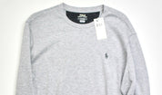 Polo Ralph Lauren Men's Crew Neck Pullover Sweatshirt Heather Grey Large