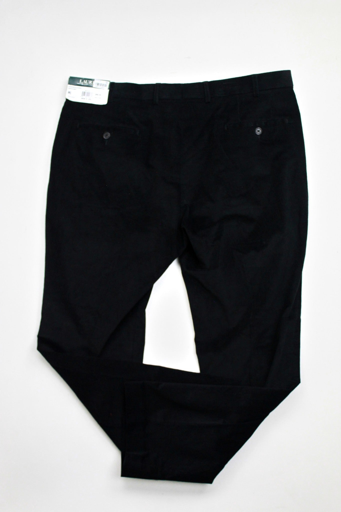 Lauren Ralph Lauren Men's Stretch Corduroy Pants Black 42 x 32