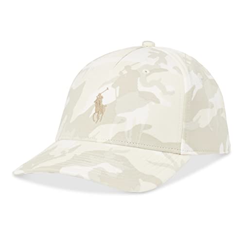 Polo Ralph Lauren Men's Camo Ponte Ball Cap One Size Beige