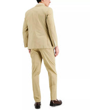 Nautica Men's Modern-Fit Stretch Cotton Suit 46L / 41 x 32 Khaki
