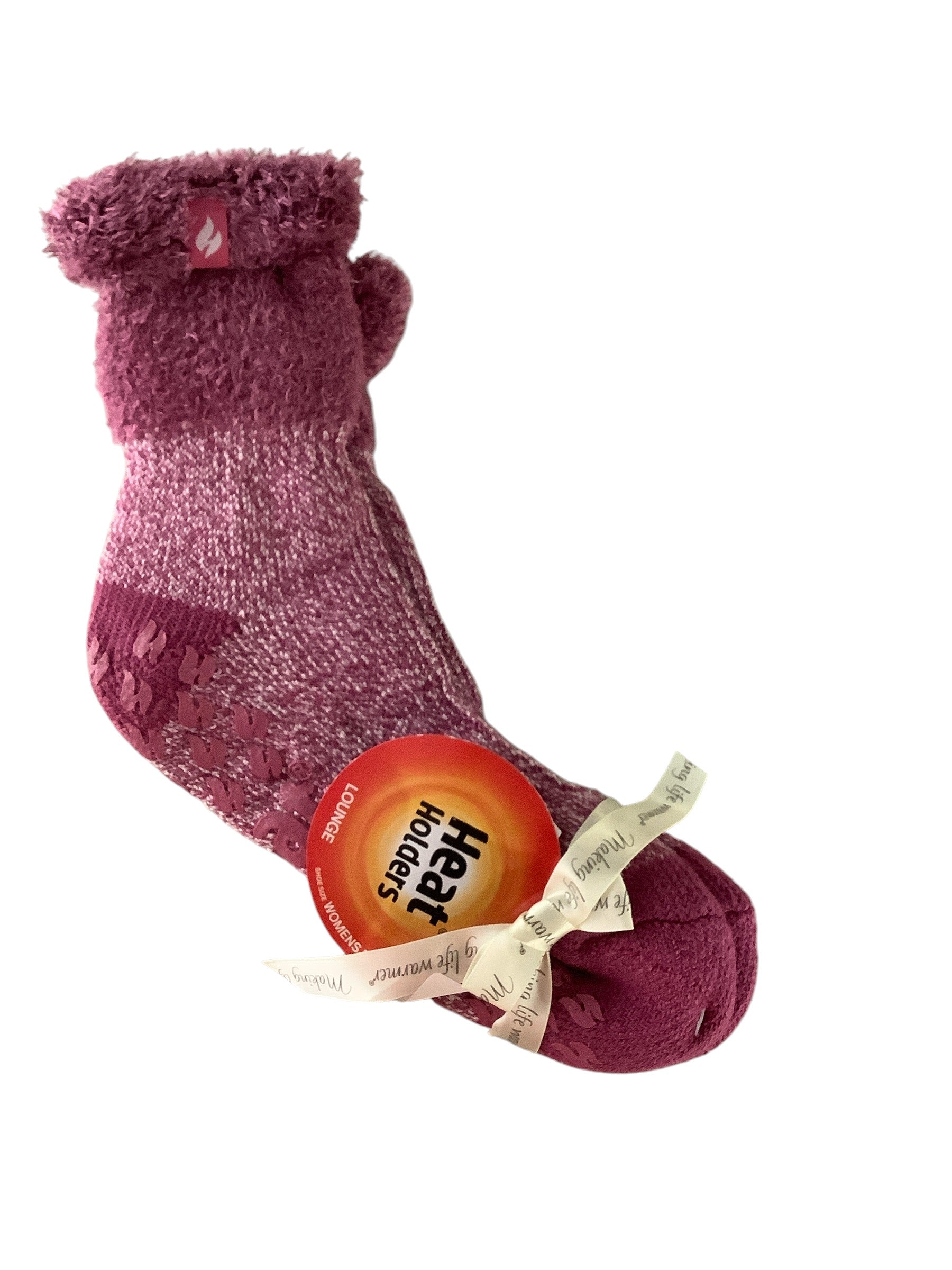 Heat Holders Womens Crew Socks 5-9 Pink Thermal