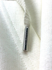 Moncler Mens Graphic Hoodie Sweatshirt Size XL White