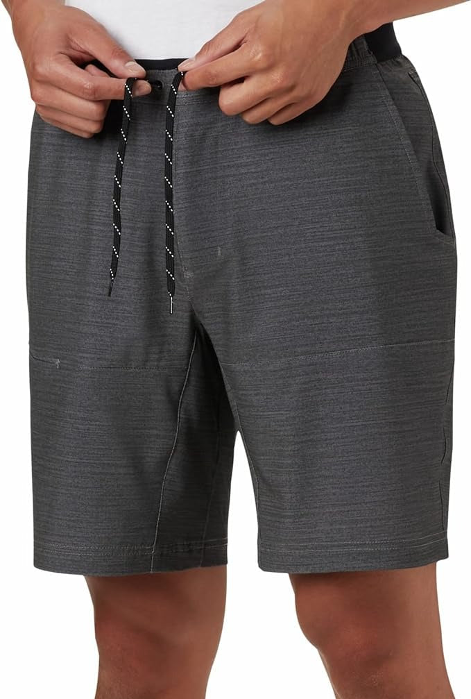 Columbia Mens Twisted Creek Hybrid Shorts City Grey Heather 2XL