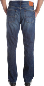 Lucky Brand 181 Mens Relaxed Straight Lakewood Jeans 36 x 32 Blue