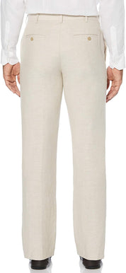 Cubavera Mens Classic fit Dress Pants 36 / 32 Beige Solid