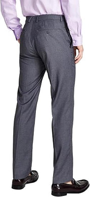 Calvin Klein Mens Slim fit Dress Pants 44 / 30 Charcoal Grey Solid