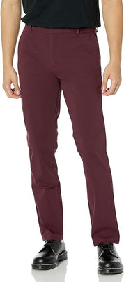 Dockers Men's Slim Fit City Tech Dress Pants Bitter Chocolate 38 x 32