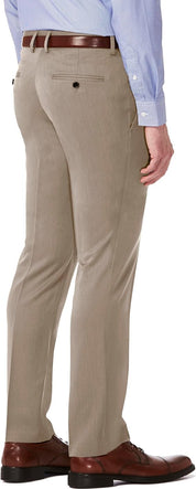 Kenneth Cole Mens Slim fit Dress Pants 36 / 32 White Solid Stretch