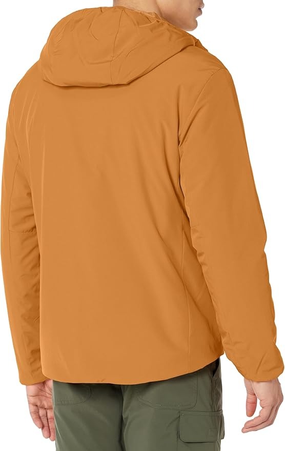 BASS OUTDOOR Men's Firebird Softshell Rain Jacket Large Brown