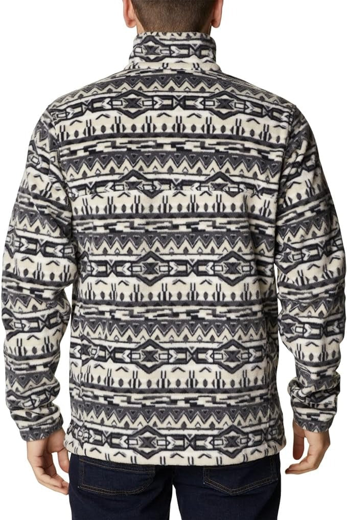 Columbia Men's Steens Mountain Printed Jacket XL 80S Fossil Print