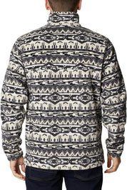 Columbia Men's Steens Mountain Printed Jacket XL 80S Fossil Print