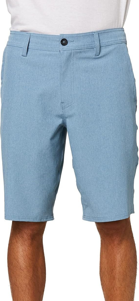 O'Neill Men's Reserve 21" Heather Hybrid Shorts Size 32 Blue