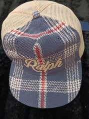 Polo Ralph Lauren Mens  fit Baseball Cap Hat One Size Beige Stretch