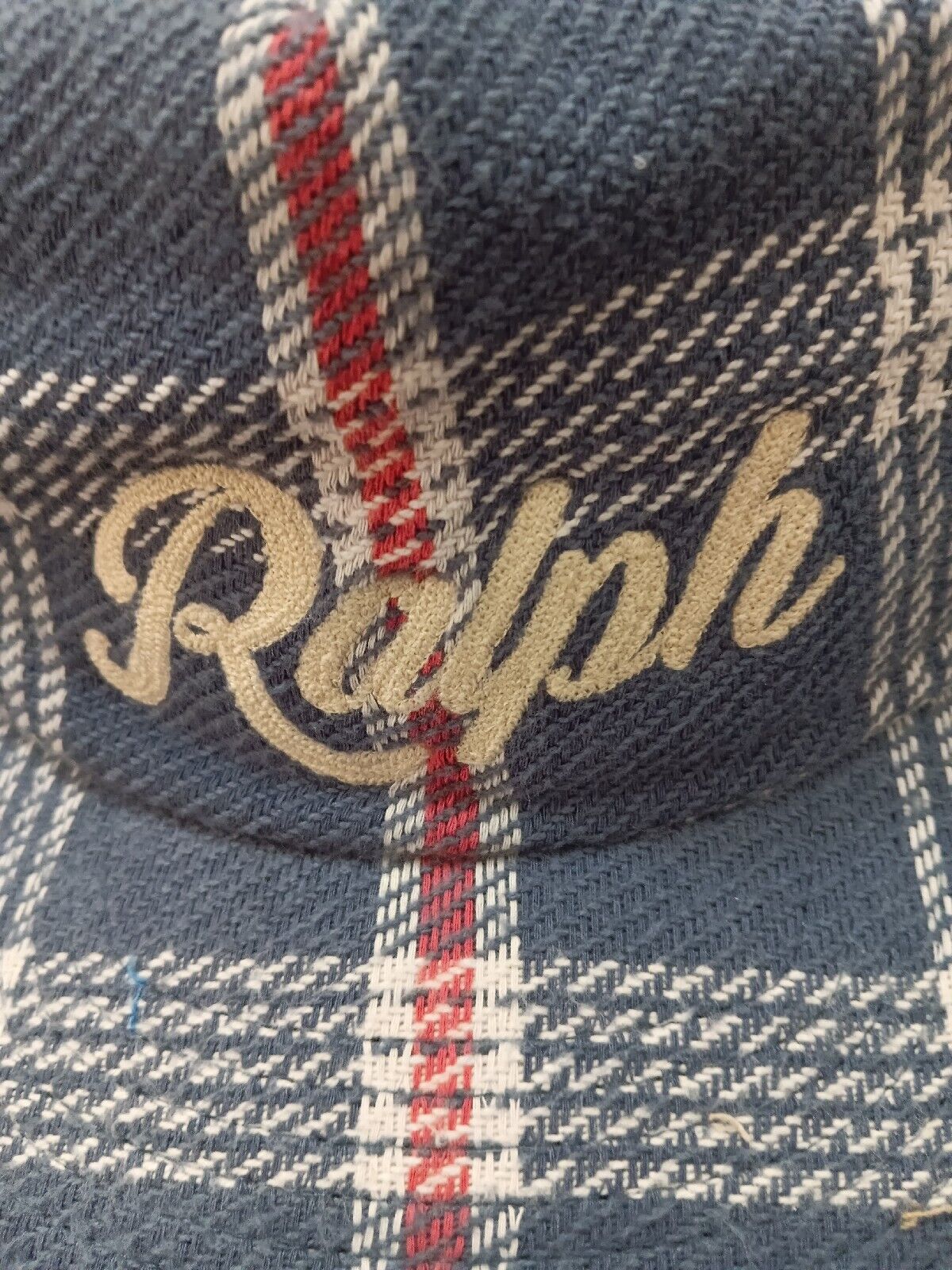 Polo Ralph Lauren Mens  fit Baseball Cap Hat One Size Beige Stretch