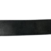Sun + Stone Men's Faux Leather Bandana Belt Blue 38 - 44 Navy